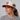 F3 Snapback (Cream / Red) - On model patch side