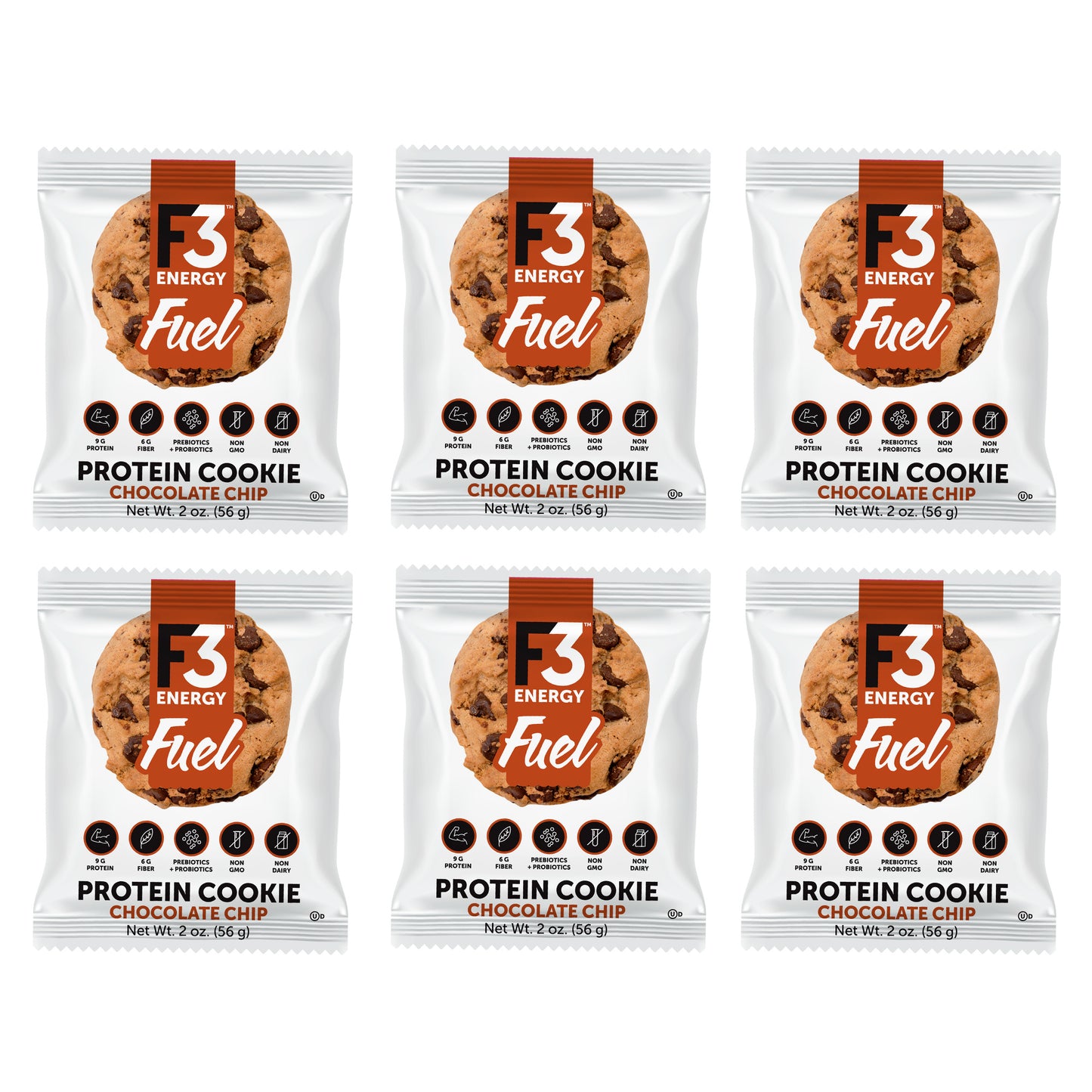 
                  
                    Protein Cookie Chocolate Chip 6 Pack
                  
                
