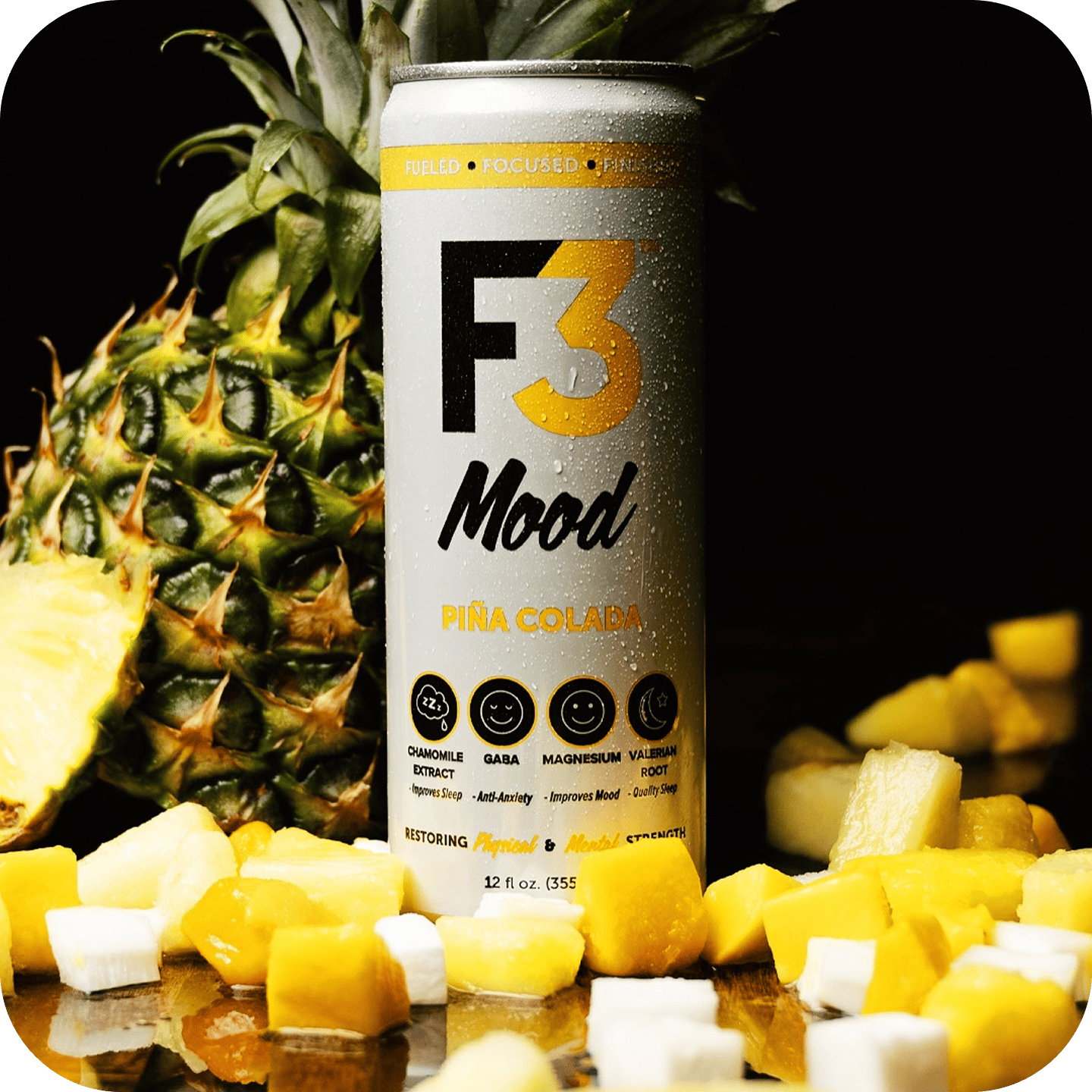 A single green leaf against a white background.