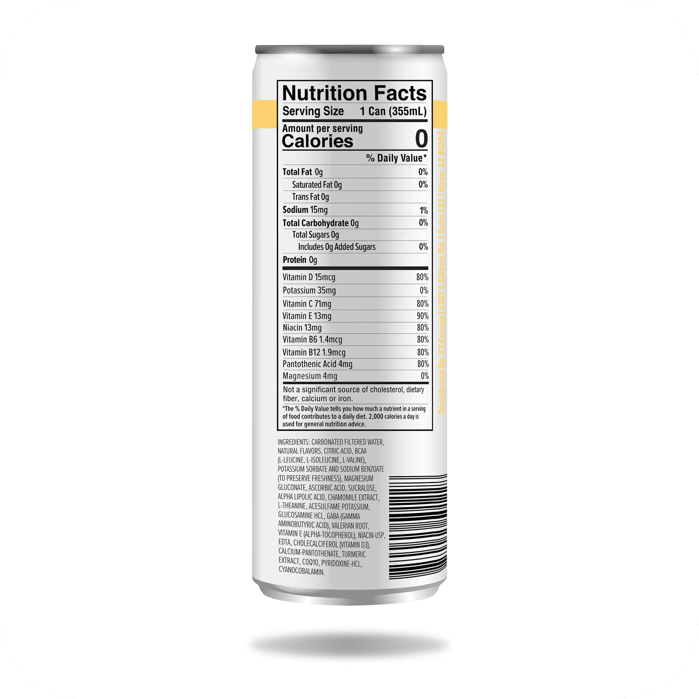 A single monstera leaf in a clear glass vase against a white background.