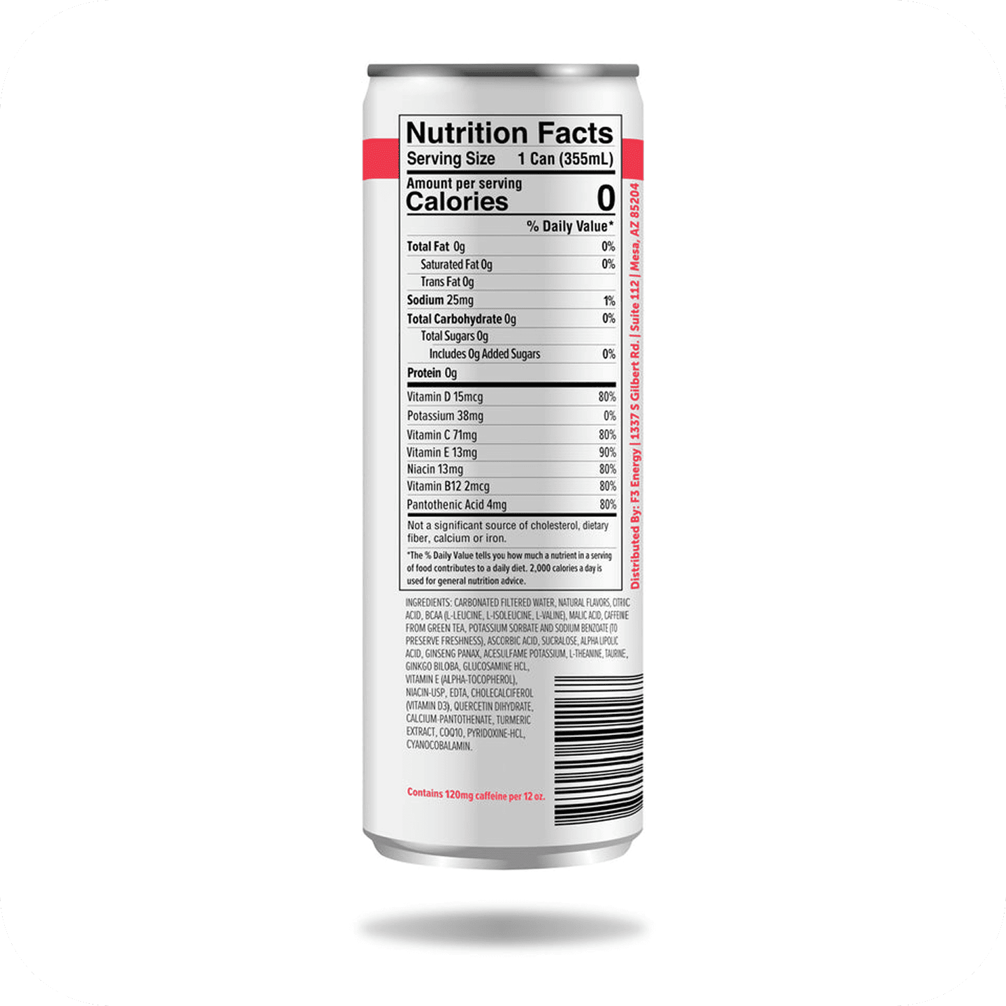 A single monstera leaf in a clear glass vase against a white background.